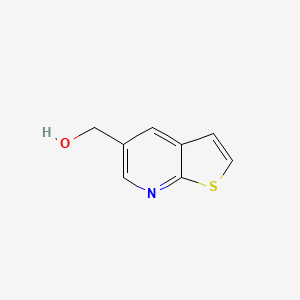 molecular formula C8H7NOS B3327747 Thieno[2,3-b]pyridin-5-ylmethanol CAS No. 376387-77-8