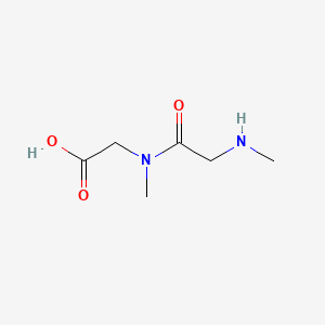 molecular formula C6H12N2O3 B3327771 Sar-sar-OH CAS No. 38082-70-1