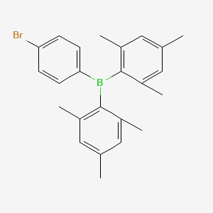 (4-Bromophenyl)[bis(2,4,6-trimethylphenyl)]borane