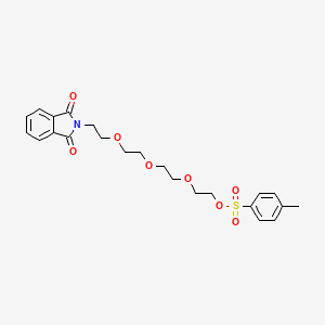 molecular formula C23H27NO8S B3327786 2-(2-(2-(2-(1,3-二氧代异吲哚林-2-基)乙氧基)乙氧基)乙氧基)乙基 4-甲苯磺酸酯 CAS No. 382162-12-1