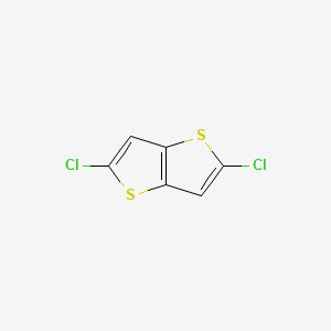molecular formula C6H2Cl2S2 B3327839 2,5-Dichlorothieno[3,2-b]thiophene CAS No. 39076-88-5