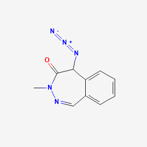 5-Azido-3-methyl-3,5-dihydro-4H-benzo[d][1,2]diazepin-4-one