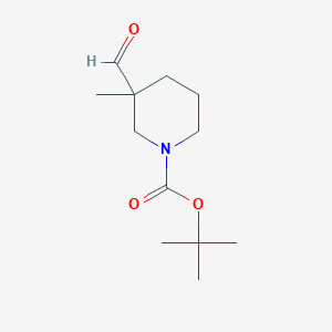 tert-Butyl 3-formyl-3-methylpiperidine-1-carboxylate