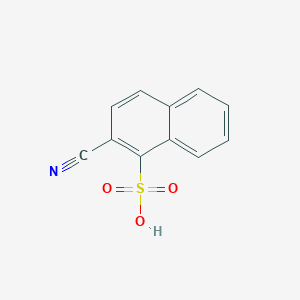 2-Cyanonaphthalene-1-sulfonic acid