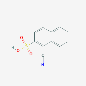molecular formula C11H7NO3S B3328045 1-Cyanonaphthalene-2-sulfonic acid CAS No. 411237-01-9