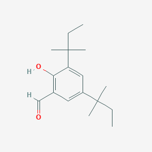 molecular formula C17H26O2 B3328078 3,5-Di-tert-amyl-2-hydroxybenzaldehyde CAS No. 41715-33-7
