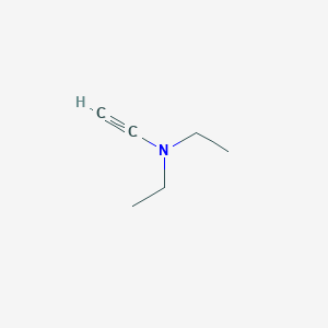 molecular formula C6H11N B3328127 Diethylaminoacetylene CAS No. 4231-38-3