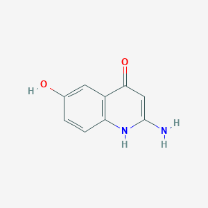molecular formula C9H8N2O2 B3328155 2-Amino-4,6-dihydroxyquinoline CAS No. 42712-42-5