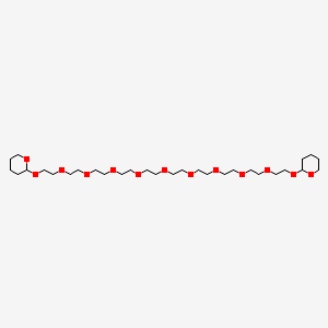 molecular formula C30H58O13 B3328160 Thp-peg10-thp CAS No. 42749-29-1