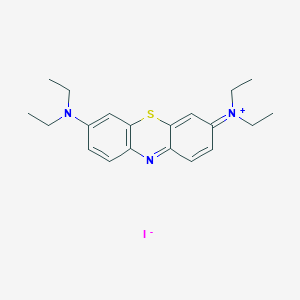 molecular formula C20H26IN3S B3328249 3,7-双(二乙氨基)吩噻嗪-5-碘化物 CAS No. 439119-93-4