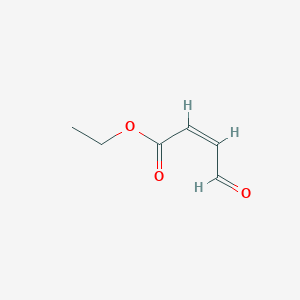 molecular formula C6H8O3 B3328429 (Z)-4-oxo-2-butenoic acid ethyl ester CAS No. 4628-68-6