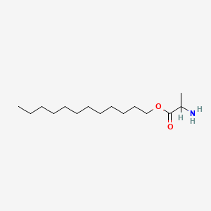 molecular formula C15H31NO2 B3328536 Dodecyl 2-aminopropanoate CAS No. 48072-10-2
