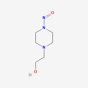 molecular formula C6H13N3O2 B3328538 2-(4-亚硝基哌嗪-1-基)-乙醇 CAS No. 48121-20-6