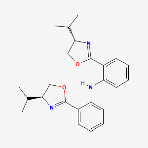 Bis[2-((4S)-4,5-dihydro-4-isopropyloxazol-2-yl)phenyl]amine