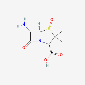 molecular formula C8H12N2O4S B3328572 6-Aminopenicillanic acid 4-oxide CAS No. 4888-97-5