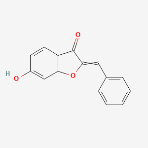 2-Benzylidene-6-hydroxy-1-benzofuran-3-one