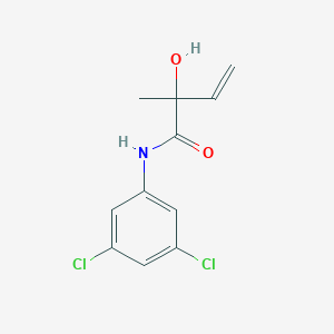 molecular formula C11H11Cl2NO2 B033286 3',5'-二氯-2-羟基-2-甲基丁-3-烯苯胺 CAS No. 83792-61-4