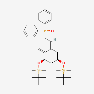 2-[(1Z,3R)-3alpha,5alpha-Bis(tert-butyldimethylsiloxy)-2-methylenecyclohexylidene]ethyldiphenylphosphine oxide