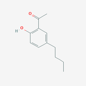 molecular formula C12H16O2 B3328660 1-(5-丁基-2-羟基苯基)乙酮 CAS No. 50743-14-1