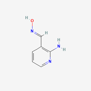 3-Pyridinecarboxaldehyde, 2-amino-, oxime