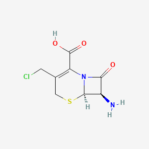 (6R,7R)-7-Amino-3-chloromethyl-8-oxo-5-thia-1-aza-bicyclo[4.2.0]oct-2-ene-2-carboxylic acid