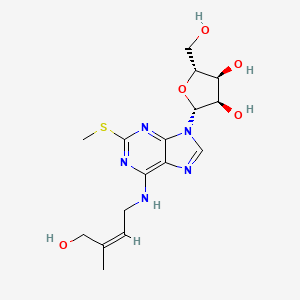 2-methylthio-N(6)-(cis-4-hydroxy-Delta(2)-isopentenyl)adenosine