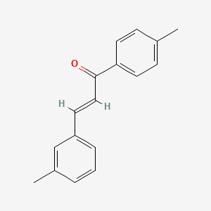(2E)-3-(3-Methylphenyl)-1-(4-methylphenyl)prop-2-en-1-one