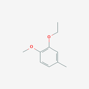 molecular formula C10H14O2 B3328873 2-乙氧基-1-甲氧基-4-甲基苯 CAS No. 52711-91-8