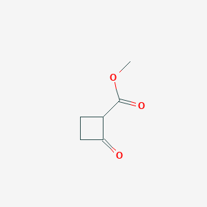 molecular formula C6H8O3 B3328881 Methyl 2-oxocyclobutanecarboxylate CAS No. 52903-53-4