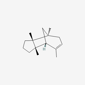 molecular formula C15H24 B3328891 (+)-alpha-Barbatene CAS No. 53060-59-6