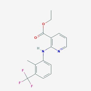 molecular formula C16H15F3N2O2 B3329020 Unii-6xbm1lqy7H CAS No. 54396-42-8