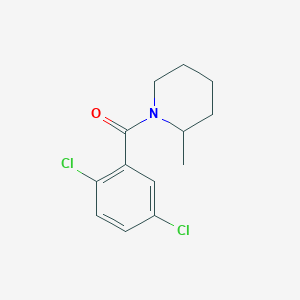 molecular formula C13H15Cl2NO B332904 (2,5-Dichlorophenyl)(2-methylpiperidin-1-yl)methanone 