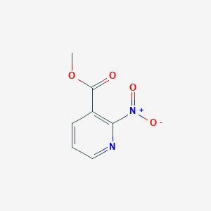 molecular formula C7H6N2O4 B3329046 Methyl 2-nitronicotinate CAS No. 54973-79-4