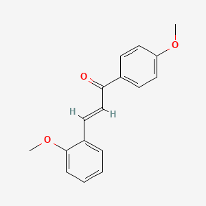 (2E)-3-(2-Methoxyphenyl)-1-(4-methoxyphenyl)prop-2-en-1-one