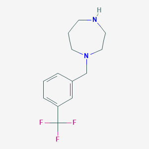 1-{[3-(Trifluoromethyl)phenyl]methyl}-1,4-diazepane