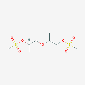 molecular formula C8H18O7S2 B3329129 Dipropylene glycol bis-mesylate CAS No. 55333-96-5