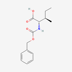 molecular formula C14H19NO4 B3329180 Cbz-L-alloisoleucine CAS No. 55723-48-3
