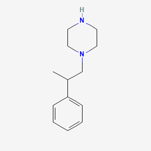 molecular formula C13H20N2 B3329207 1-(2-Phenylpropyl)piperazine CAS No. 55884-32-7