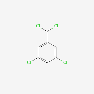 molecular formula C7H4Cl4 B3329275 1,3-Dichloro-5-(dichloromethyl)benzene CAS No. 56961-85-4