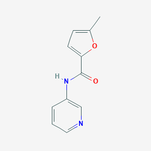 molecular formula C11H10N2O2 B332930 5-methyl-N-(3-pyridinyl)-2-furamide 