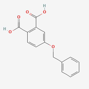 molecular formula C15H12O5 B3329354 4-Phenylmethoxyphthalic acid CAS No. 5840-66-4