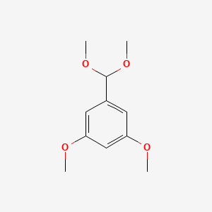 molecular formula C11H16O4 B3329420 1,3-Dimethoxy-5-(dimethoxymethyl)benzene CAS No. 59276-34-5