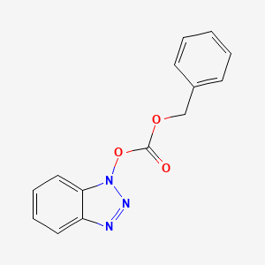 molecular formula C14H11N3O3 B3329434 1H-Benzo[d][1,2,3]triazol-1-yl benzyl carbonate CAS No. 59577-41-2