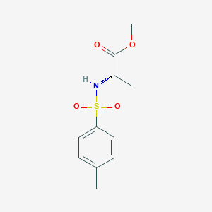 molecular formula C11H15NO4S B3329454 (S)-Methyl 2-(4-methylphenylsulfonamido)propanoate CAS No. 59724-69-5