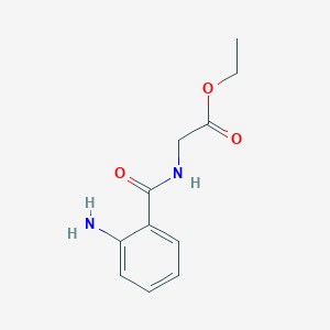 (2-Aminobenzoylamino)acetic acid ethyl ester