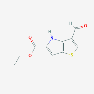 Ethyl 3-formyl-4H-thieno[3,2-b]pyrrole-5-carboxylate