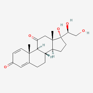 molecular formula C21H28O5 B3329485 20alpha-Dihydroprednisone CAS No. 600-93-1