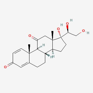 Pregna-1,4-diene-3,11-dione, 17,20,21-trihydroxy-, (20S)-