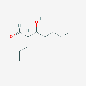 molecular formula C10H20O2 B3329528 3-Hydroxy-2-propylheptanal CAS No. 60559-16-2
