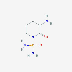 (3R)-3-Amino-1-(diaminophosphoryl)piperidin-2-one